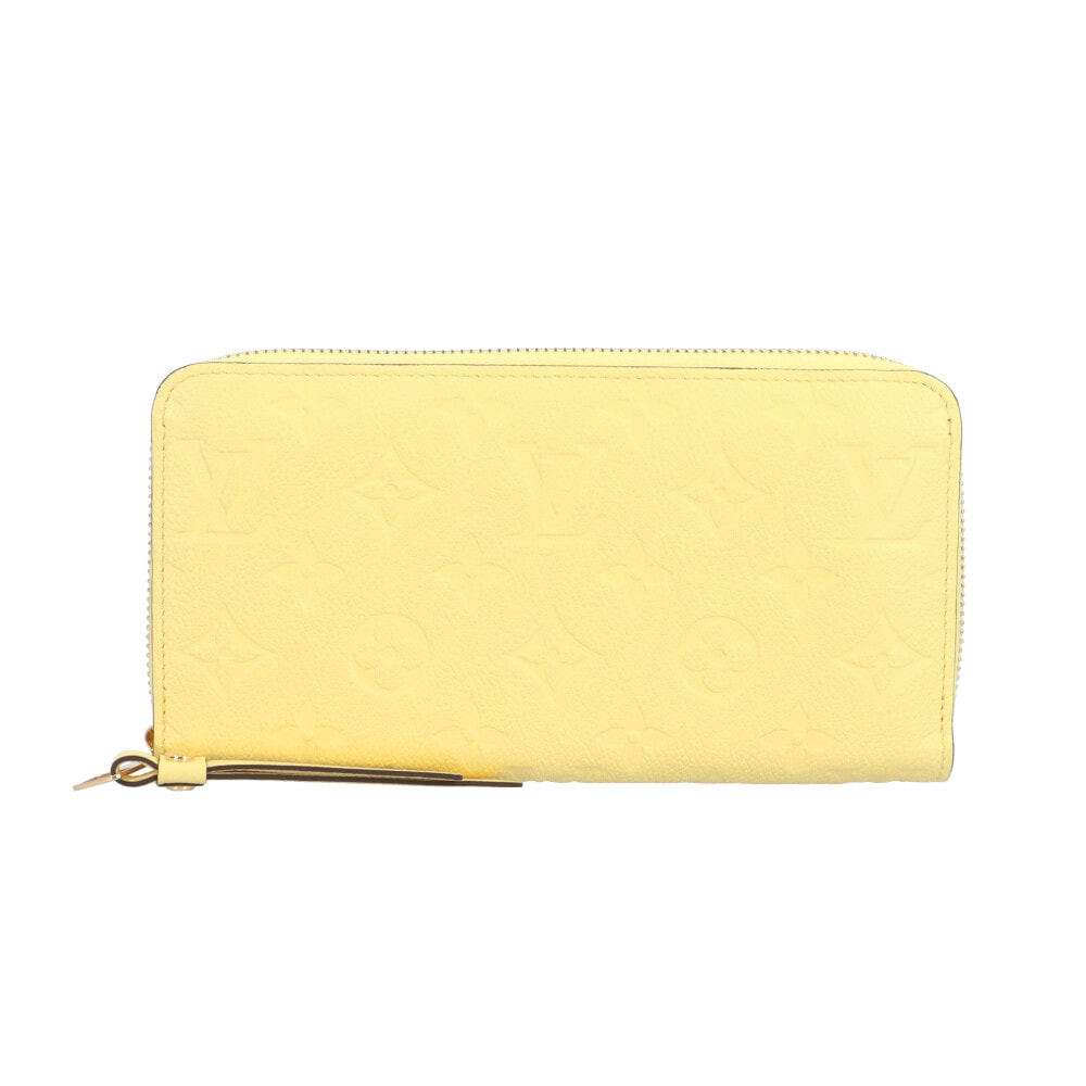 ルイヴィトン ジッピーウォレット モノグラムアンプラント 長財布 モノグラムアンプラント M60572  レディース LOUIS VUITTON  中古