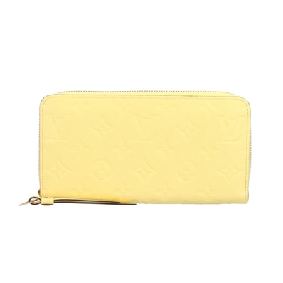 ルイヴィトン ジッピーウォレット モノグラムアンプラント 長財布 モノグラムアンプラント M60572 レディース LOUIS VUITTON 中古