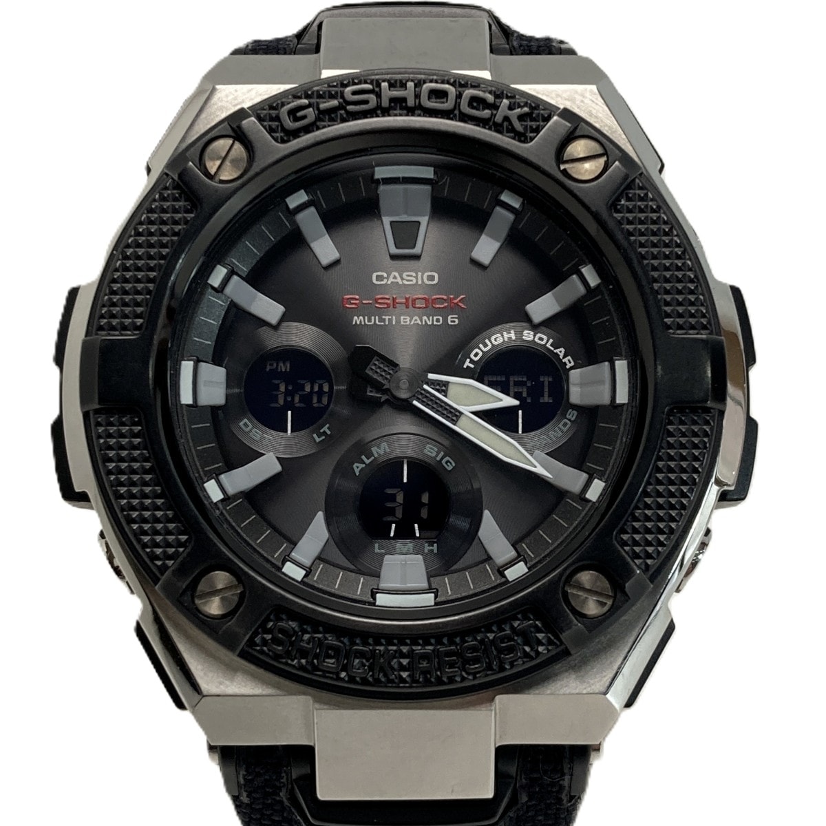 CASIO カシオ G-SHOCK G-スチール アナデジ GST-W330AC-1AJF クォーツ メンズ 腕時計 G-STEEL