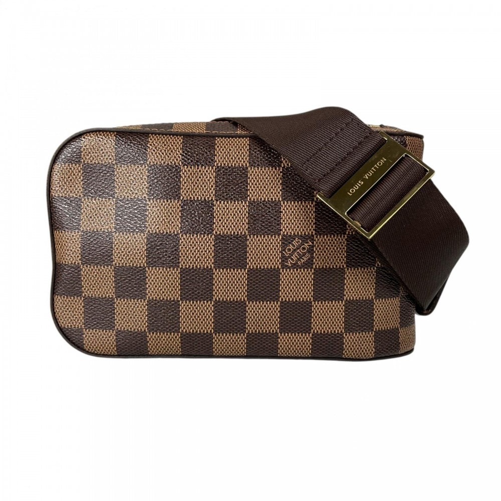 LOUIS VUITTON ルイヴィトン ボディバッグ M51994 ダミエキャンバス ブラウン 茶 ゴールド金具 メンズ【中古品】