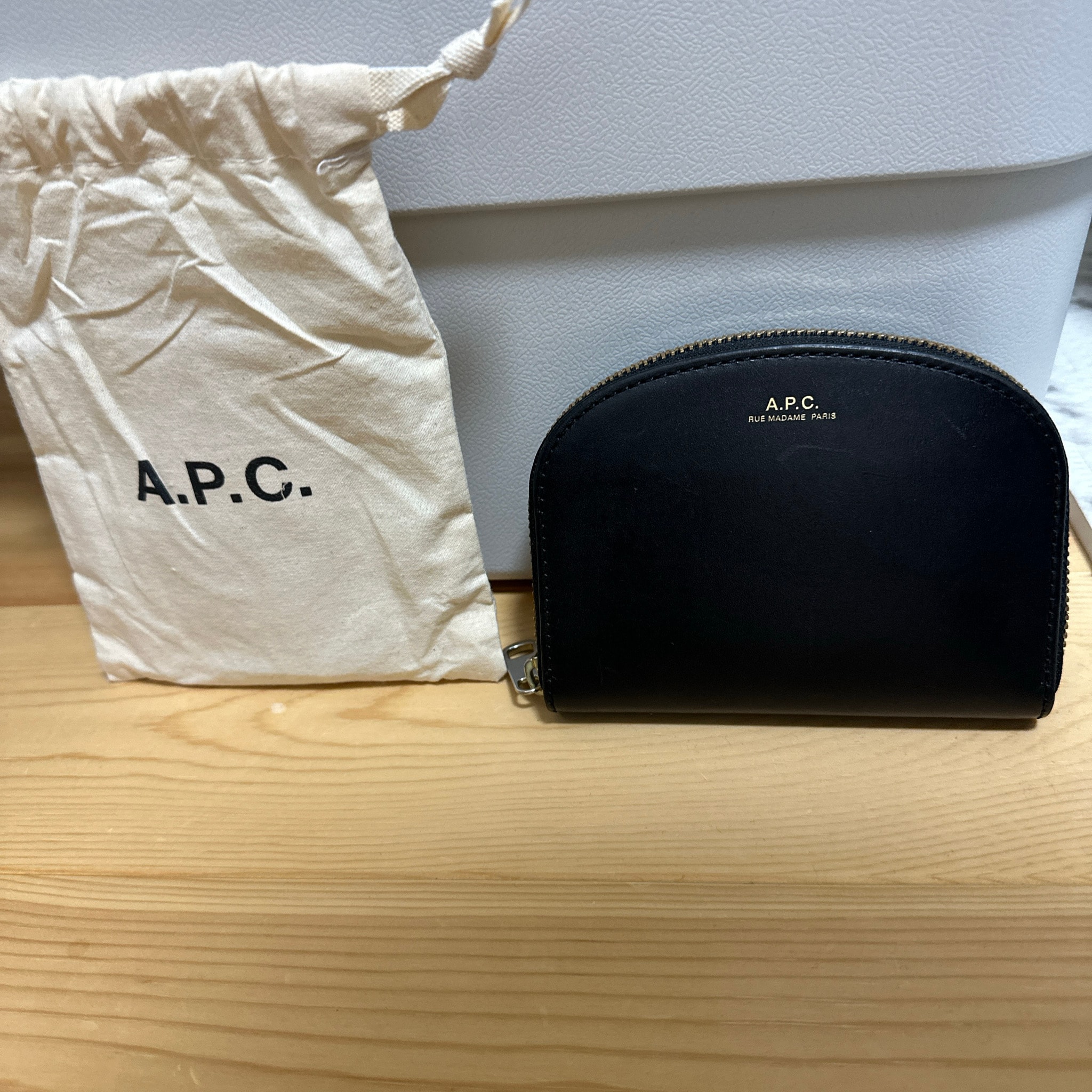A.P.C. Coin Case "Black"