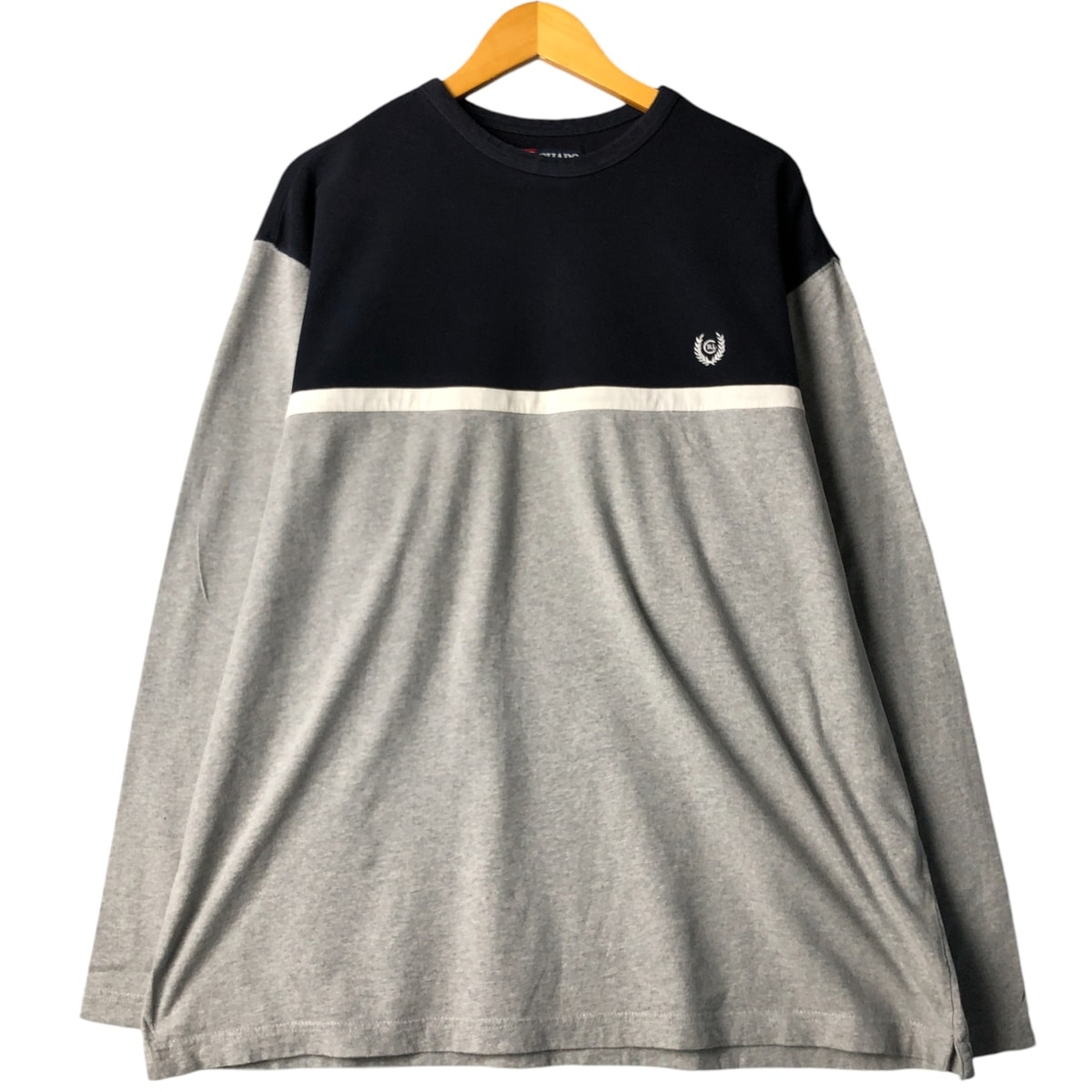 古着 ラルフローレン Ralph Lauren CHAPS チャップス ロングTシャツ ロンT メンズXL相当/eaa590000