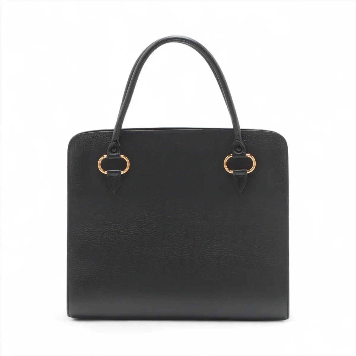 ■美品 デルヴォー セピアハンドバッグ レザー
