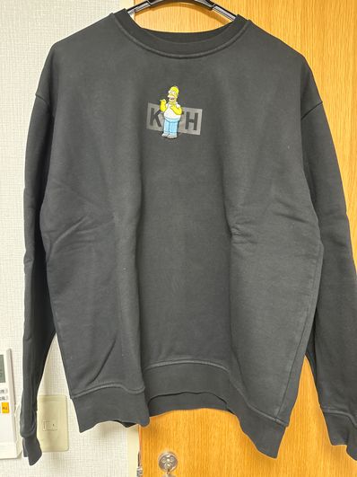 Kith The Simpsons Homer Box Logo Crewneck "Black"