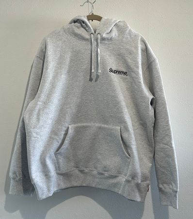 Supreme Worldwide Hooded Sweatshirt "Ash Grey"
