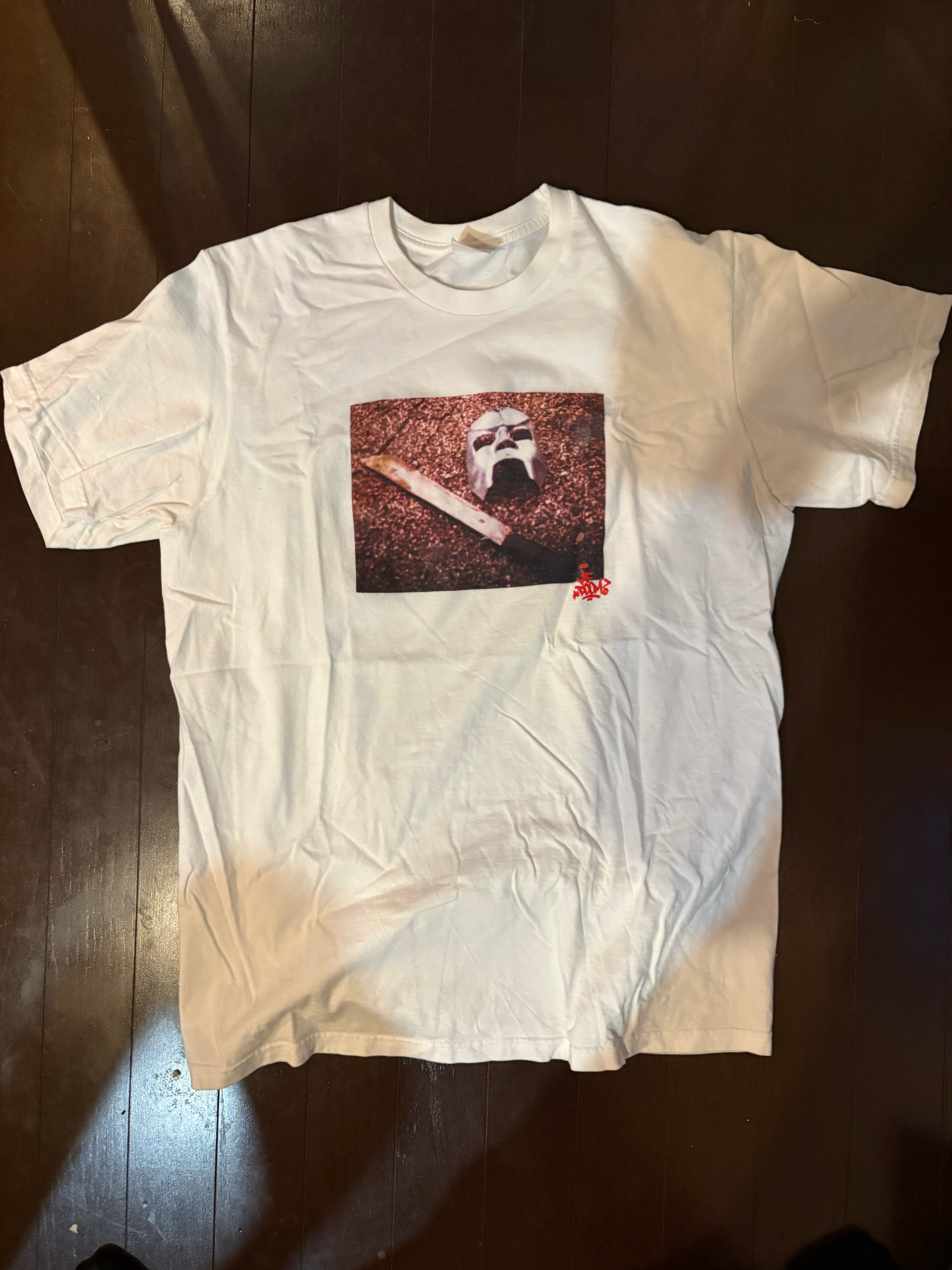 Supreme Mf Doom Tee "White"
