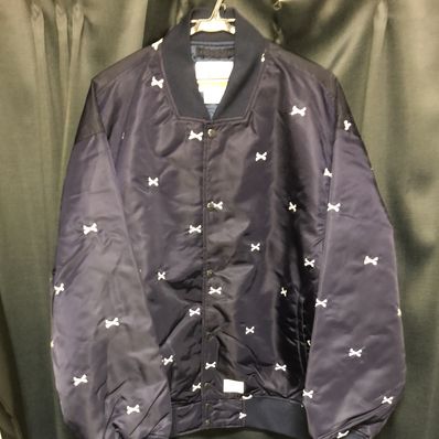 Wtaps TEAM / JACKET / NYLON. TWILL. TEXTILE "Navy"