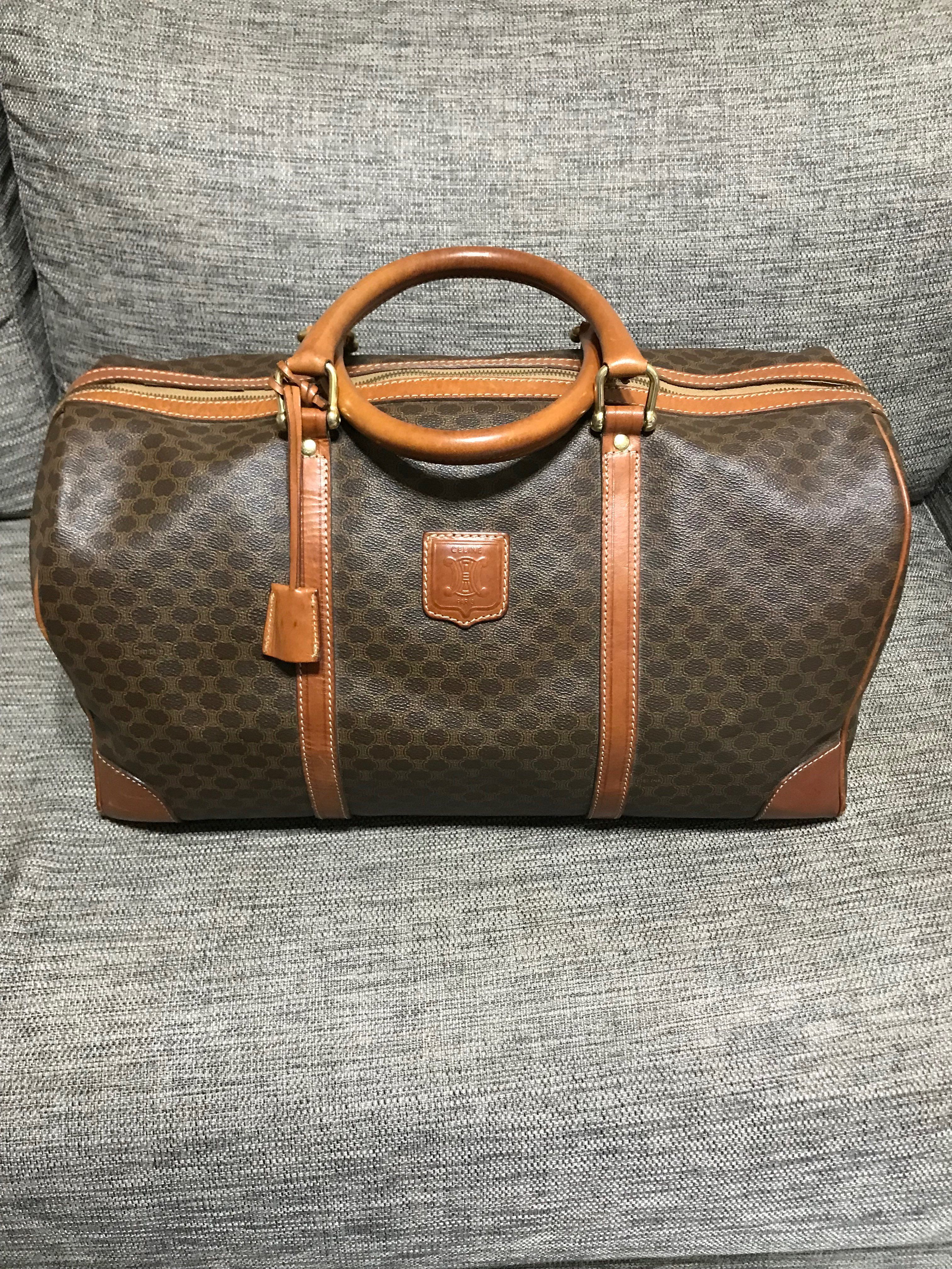 CELINE Macadam Boston Bag