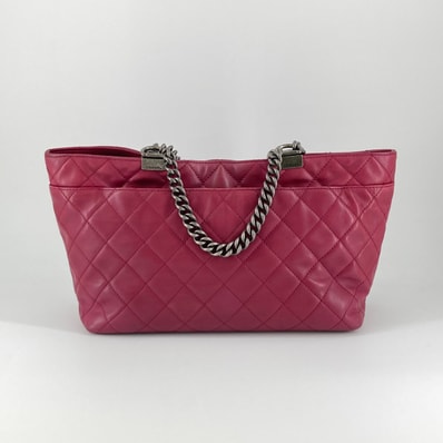 CHANEL(シャネル) マトラッセ 2WAY 20番台 ショルダー トートバッグ ピンク