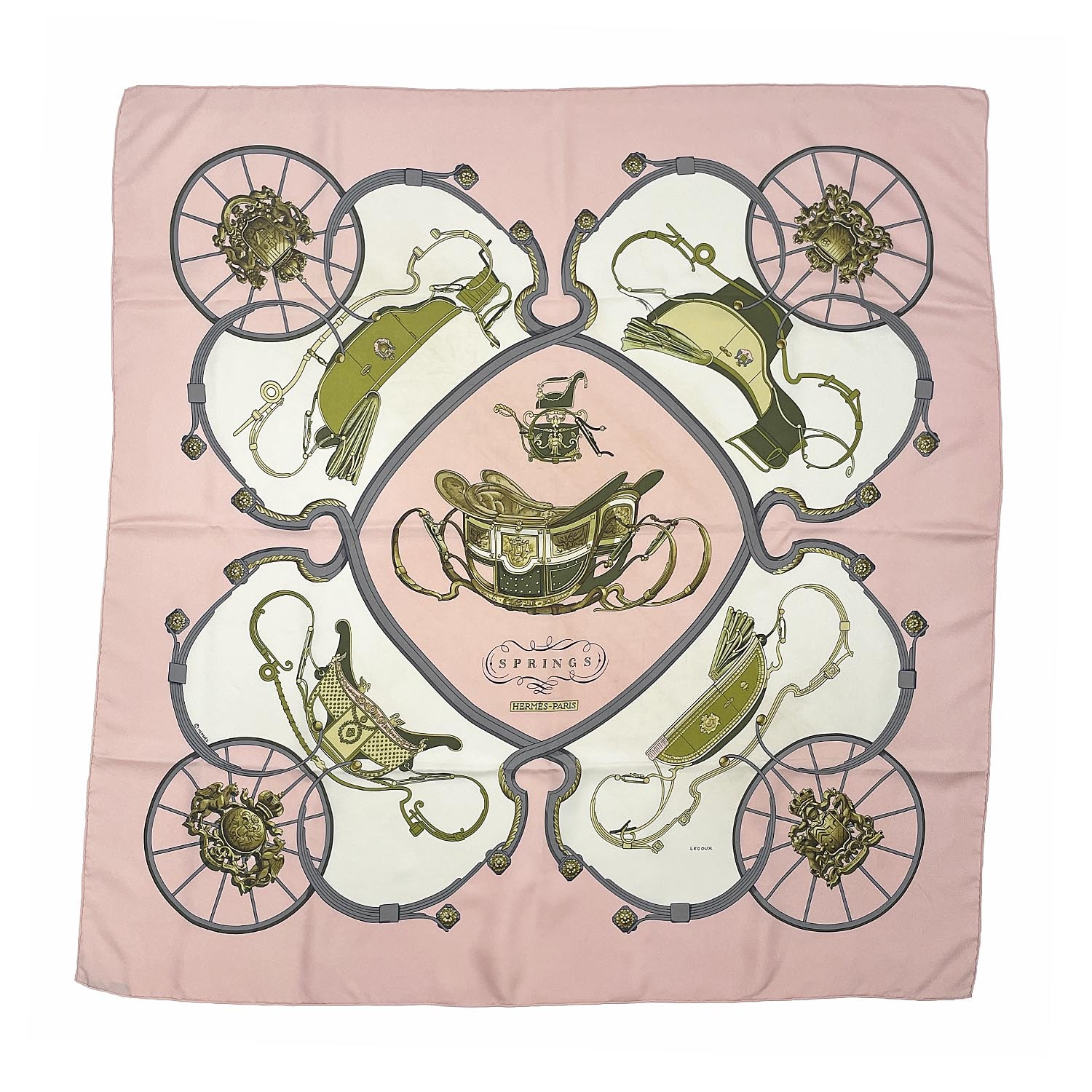 HERMES エルメス スカーフ
 ユニセックス
 【中古】