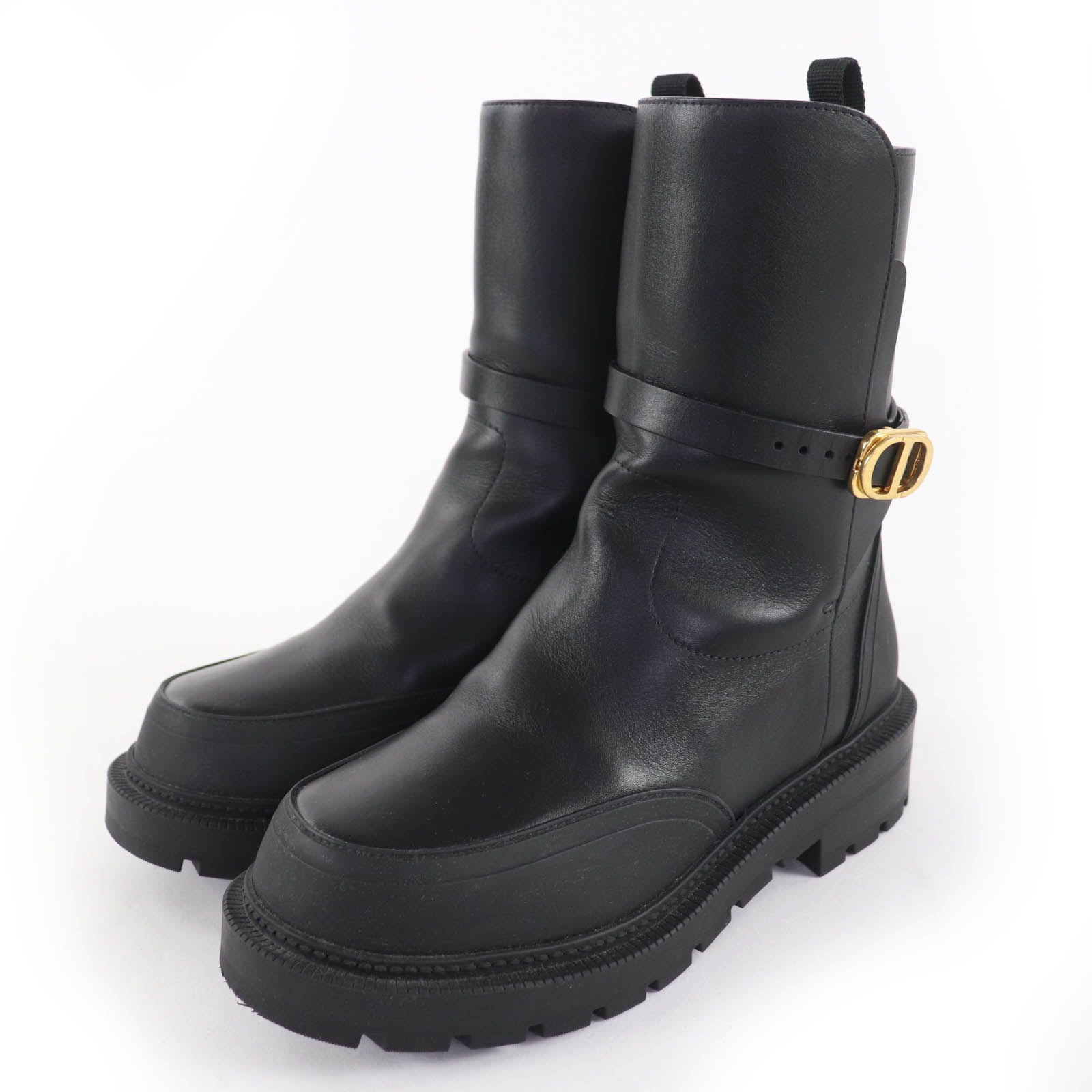 極美品 クリスチャンディオール ブーツ ディオール アンプラント 36.5