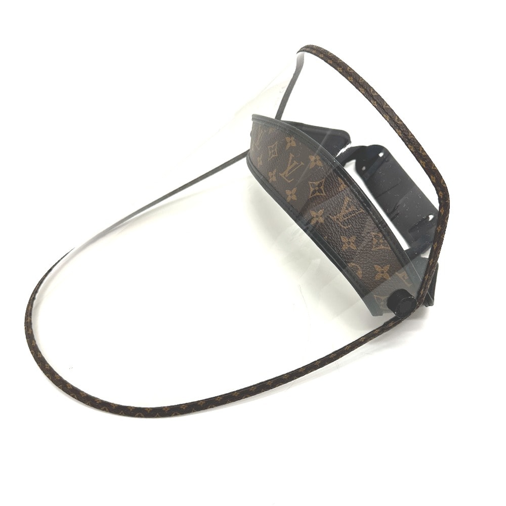ルイヴィトン LOUIS VUITTON ビジェール LV シールド M76727 モノグラム 帽子/ファッション小物 サンバイザー モノグラムキャンバス ブラウン 美品
