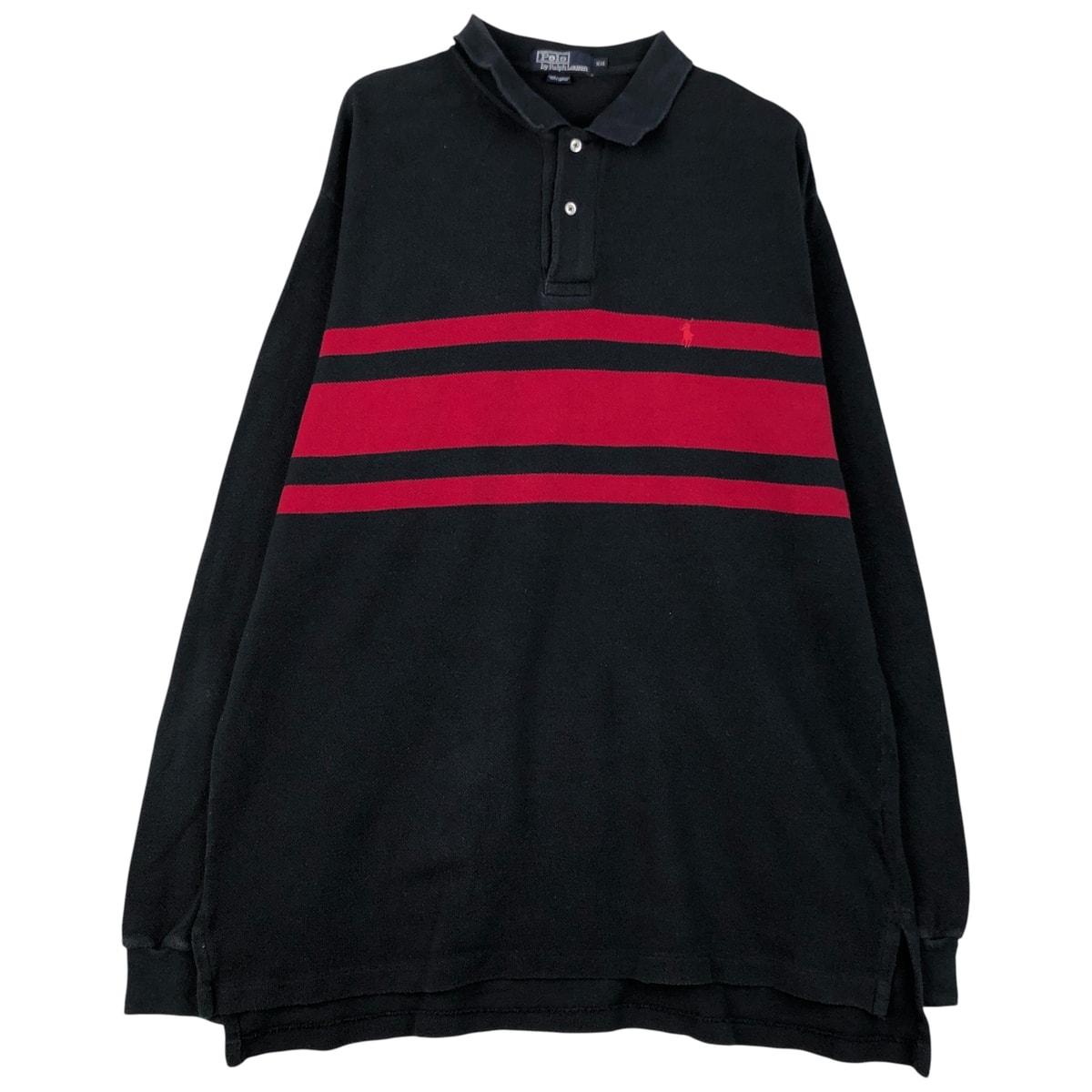 古着 ラルフローレン Ralph Lauren POLO by Ralph Lauren 長袖 ポロシャツ メンズXXL相当/eaa607811
