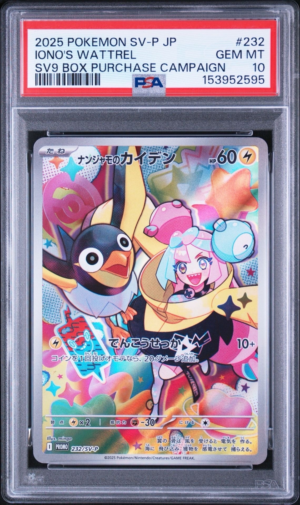 ナンジャモのカイデン P [SV-P 232](プロモーションカード「拡張パック