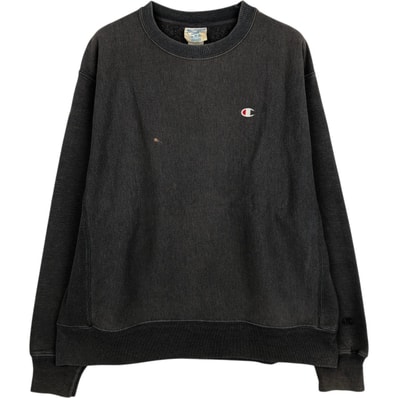 古着 チャンピオン Champion REVERSE WEAVE リバースウィーブ ワンポイントロゴスウェットシャツ トレーナー メンズL相当/eaa545741