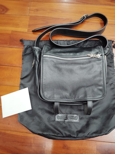 Chrome Hearts Tiny Gunslinger Strap Leather Shoulder Bag "Black"