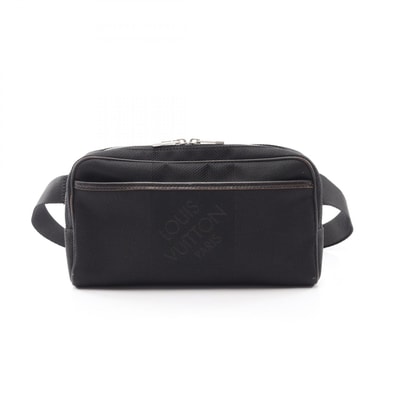 ルイ・ヴィトン LOUIS VUITTON アクロバット ダミエジェアン ノワール ウエストバッグ ボディバッグ バッグ レザー ナイロンキャンバス メンズ ブラック系 M93620 【中古】