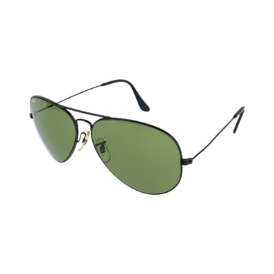 美品 Ray-Ban レイバン ヴィンテージ ボシュロム アビエーター ティアドロップ ブラック グリーン シルバー金具 メタル サングラス メガネ 男女兼用 ティアドロップ 506764 【中古】