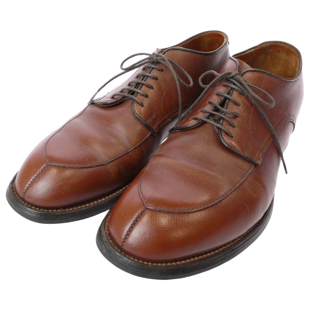 ALDEN オールデン その他靴 54416 アルパインカーフ Vチップ レザー シューズ ブラウン系 8【中古】