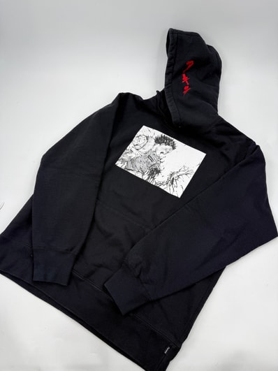 Supreme x AKIRA Arm Hooded Sweatshirt "Black"