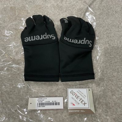 Supreme WINDSTOPPER Gloves "Black"