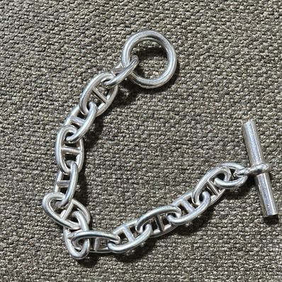 Hermes Chaine D'ancre MM Bracelet "Silver"