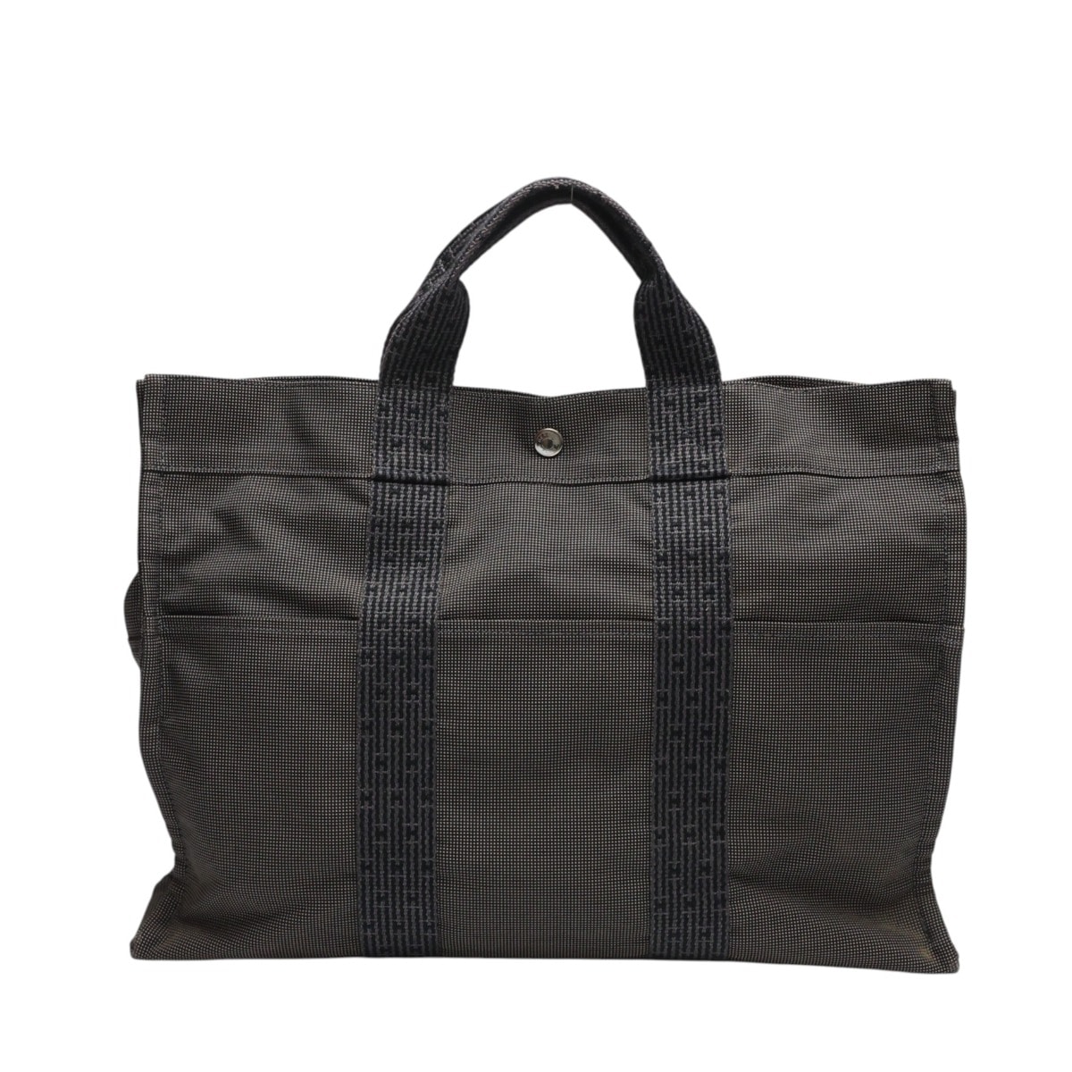 エルメス HERMES エールラインMM 100951M キャンバス トートバッグ