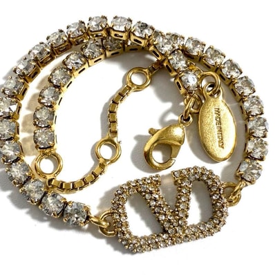 【定価11.4万】ヴァレンティノ レディース ブレスレット Vロゴ シグネチャー