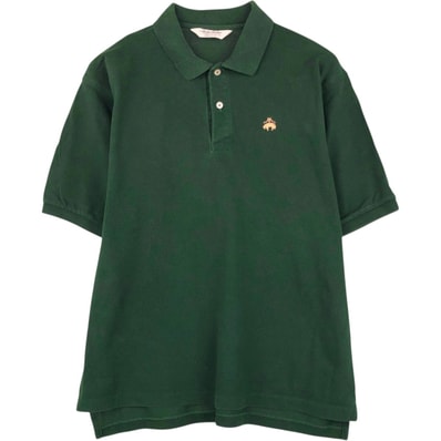 古着 ブルックスブラザーズ Brooks Brothers Golden Fleece 半袖 ポロシャツ USA製 メンズL相当/eaa657406