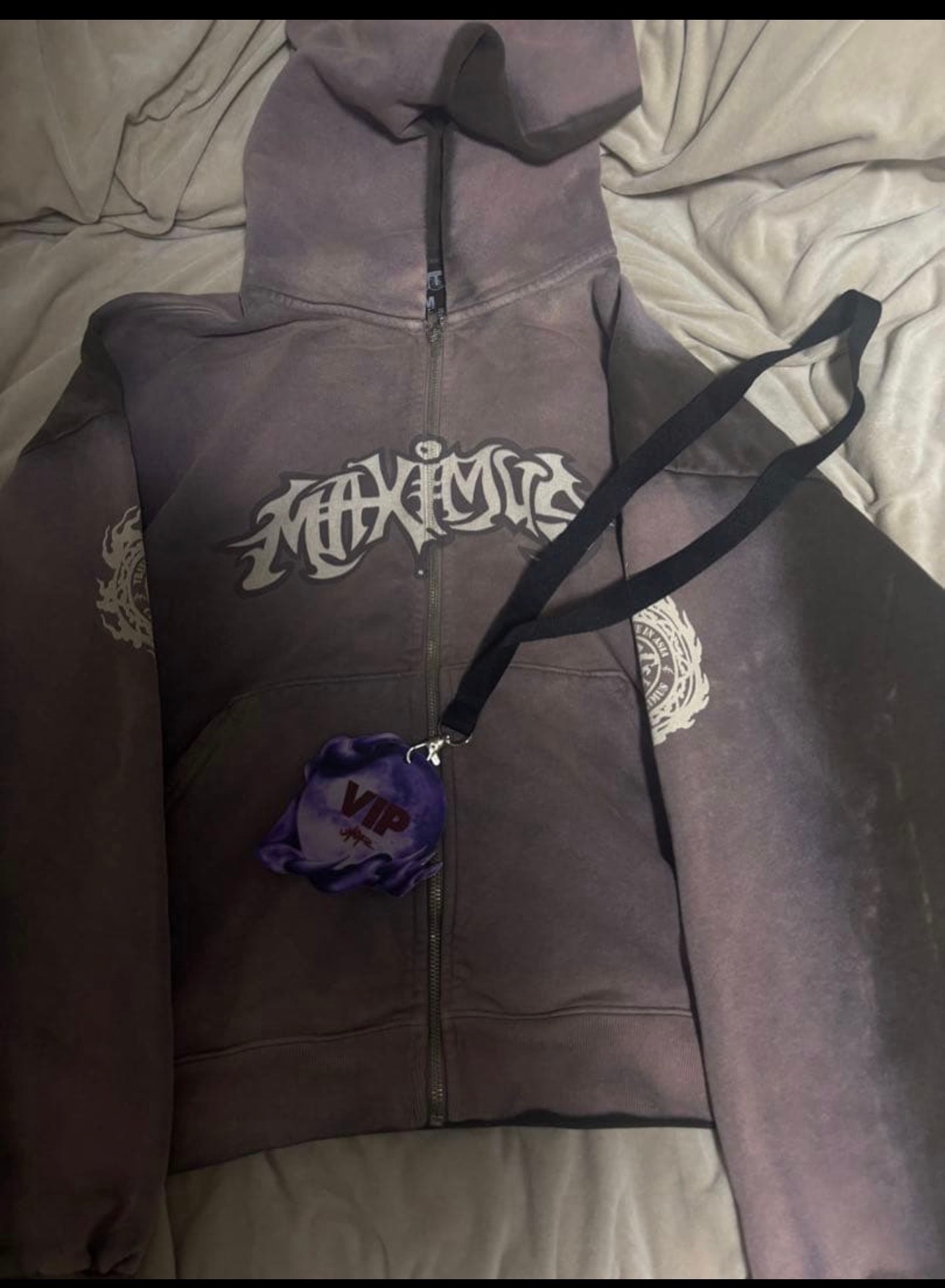 Travis Scott Cactus Jack Maximus Dragon Zip Hoodie "Brown"