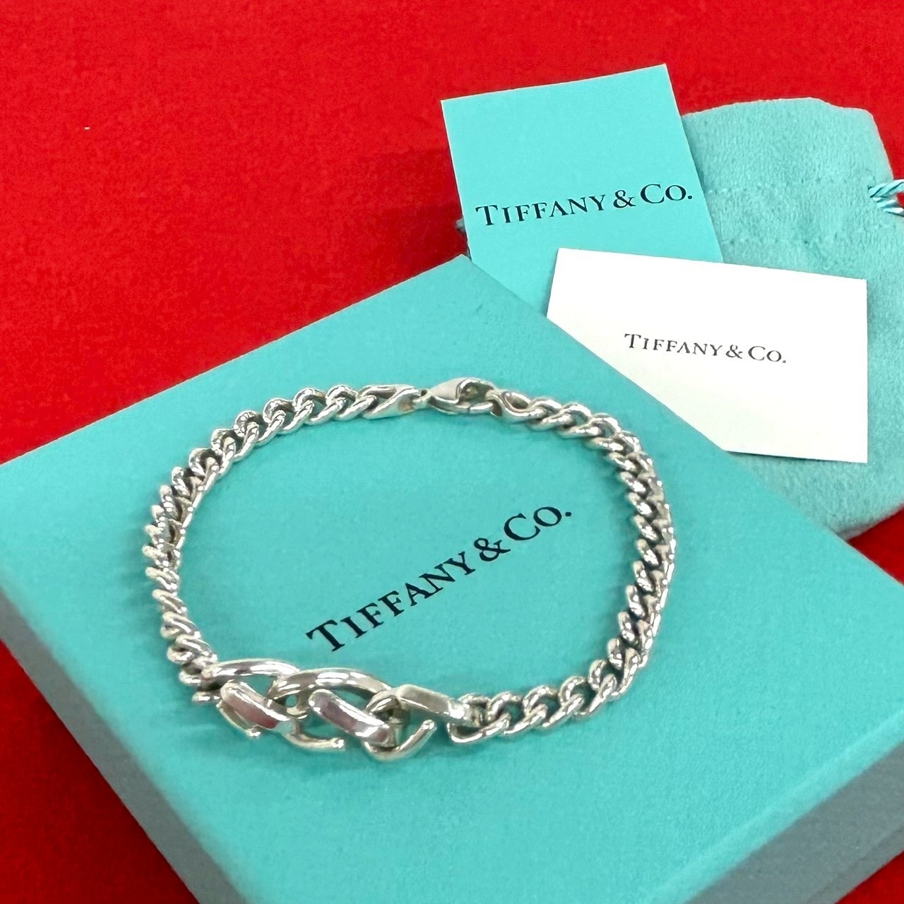 TIFFANY&Co. ティファニー フォージ リンク ブレスレット シルバー925 ブレスレット シルバー
 30004