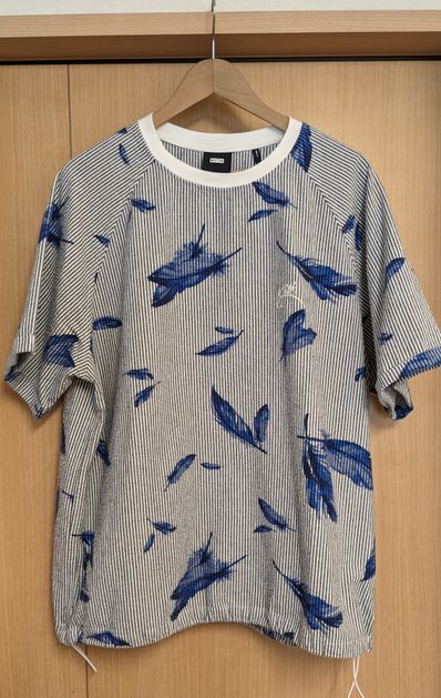 kith seersucker feather howard tee