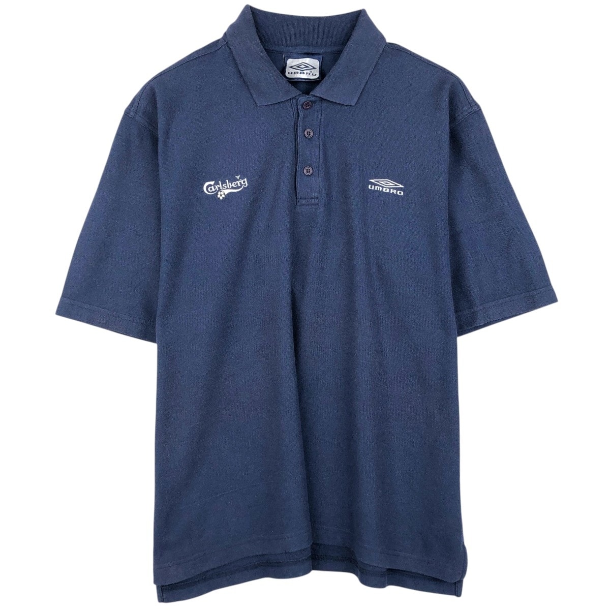 古着 アンブロ UMBRO 半袖 ポロシャツ メンズL相当/eaa657459