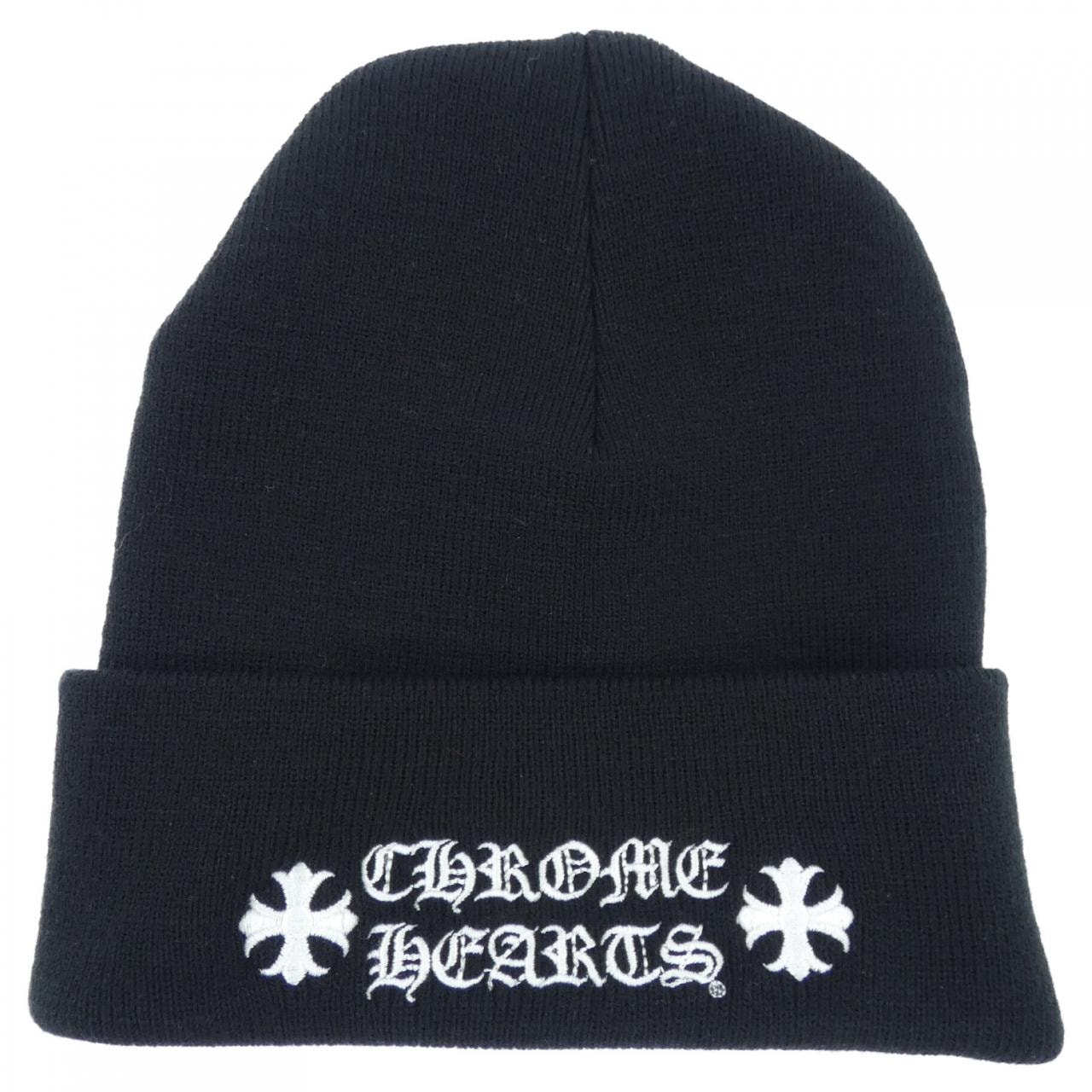Chrome Hearts Wool Watch Cap Logo Embroidery Beanie "Black"
