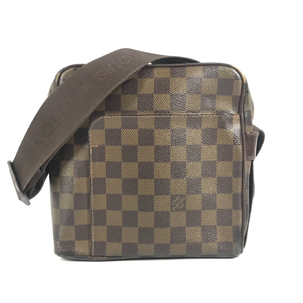 ルイヴィトン LOUIS VUITTON オラフPM オラフ PM  N41442 ダミエ 斜め掛けバッグ カバン ポシェット ショルダーバッグ ダミエキャンバス エベヌ ブラウン