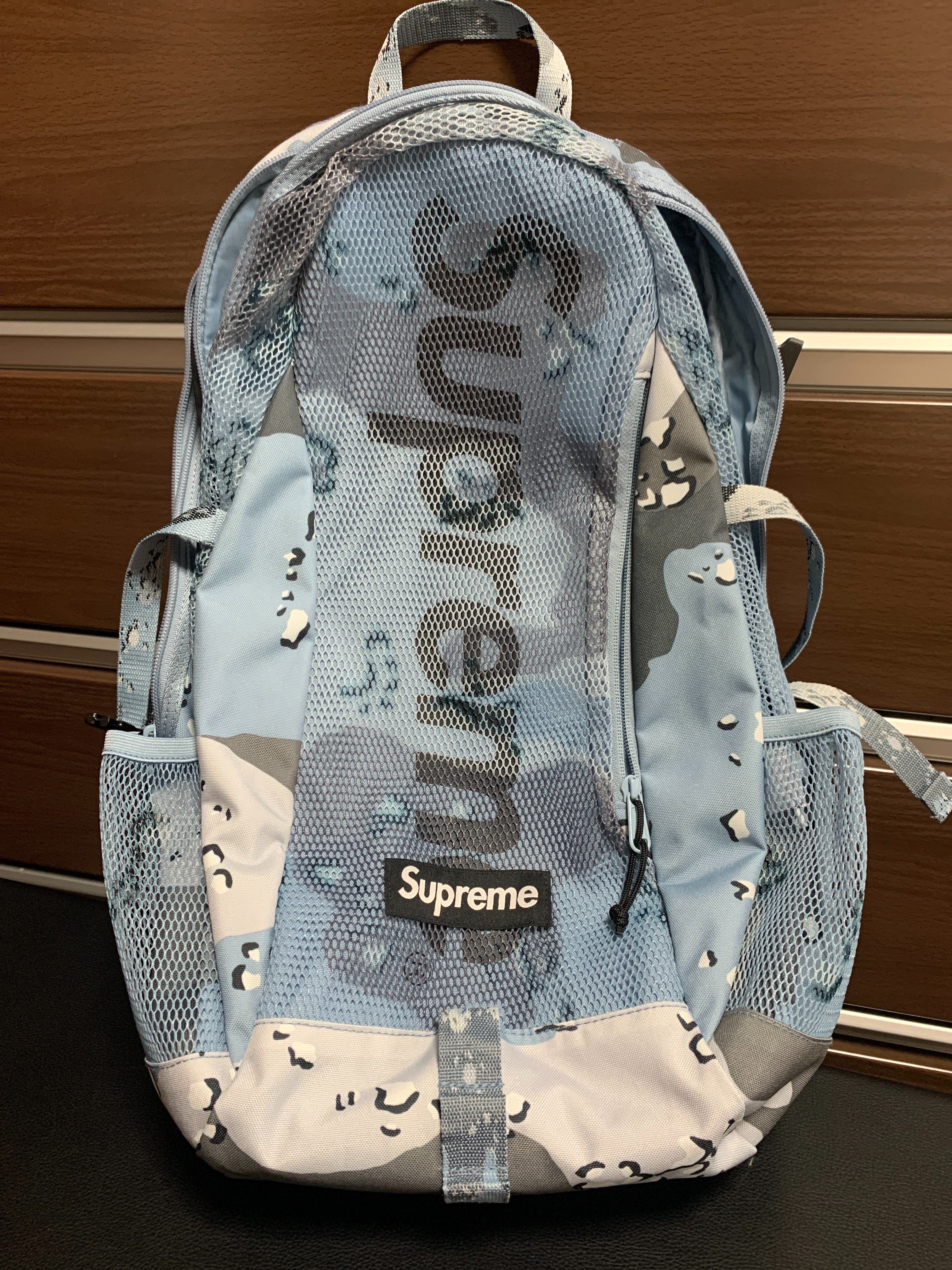 Supreme 20SS Backpack "Camo Blue"