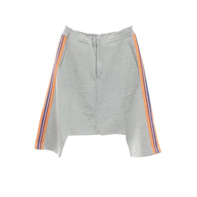 【中古】コムデギャルソン オムドゥ COMME des GARCONS HOMME DEUX 2025年春夏 コットン スウェット サルエルパンツ ライトグレー【サイズM】【メンズ】
