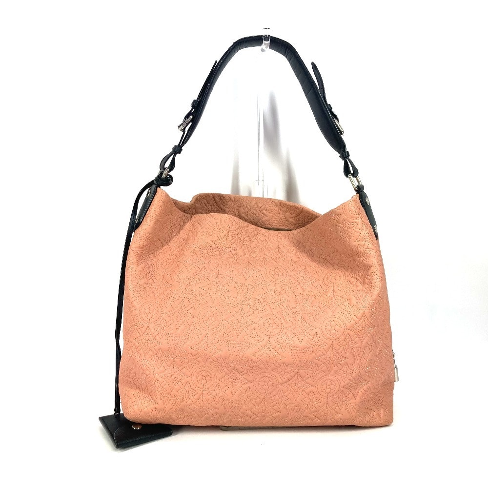 ルイヴィトン LOUIS VUITTON ホーボーPM  M94289 モノグラムアンティア トートバッグ カバン 肩掛け ショルダーバッグ モノグラムアンティアレザー ローズ ピンク