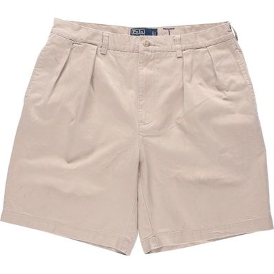 古着 ラルフローレン Ralph Lauren POLO by Ralph Lauren TYLER SHORT ツータック チノショーツ ショートパンツ メンズw35相当/eaa633222