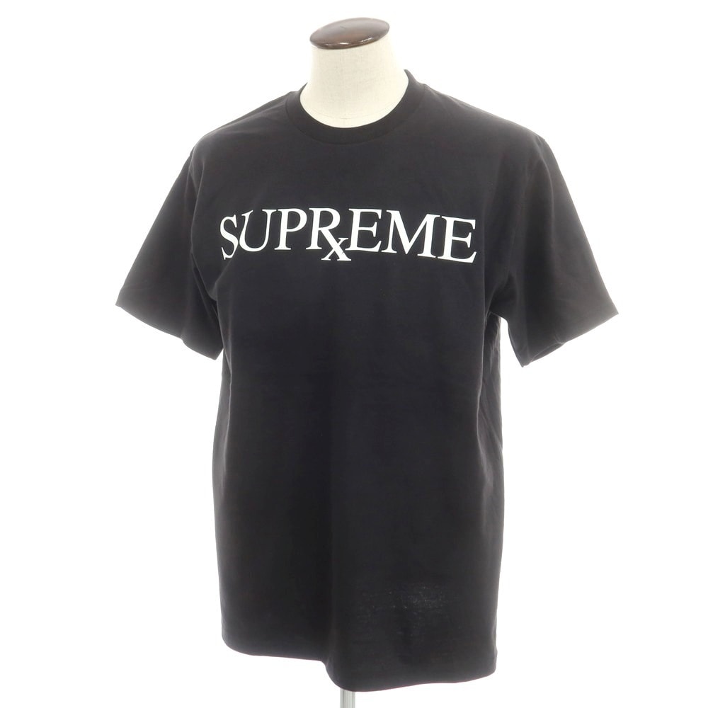 【中古】シュプリーム Supreme 2025年秋冬 RX Tee コットン 半袖Tシャツ ブラック【サイズL】【メンズ】