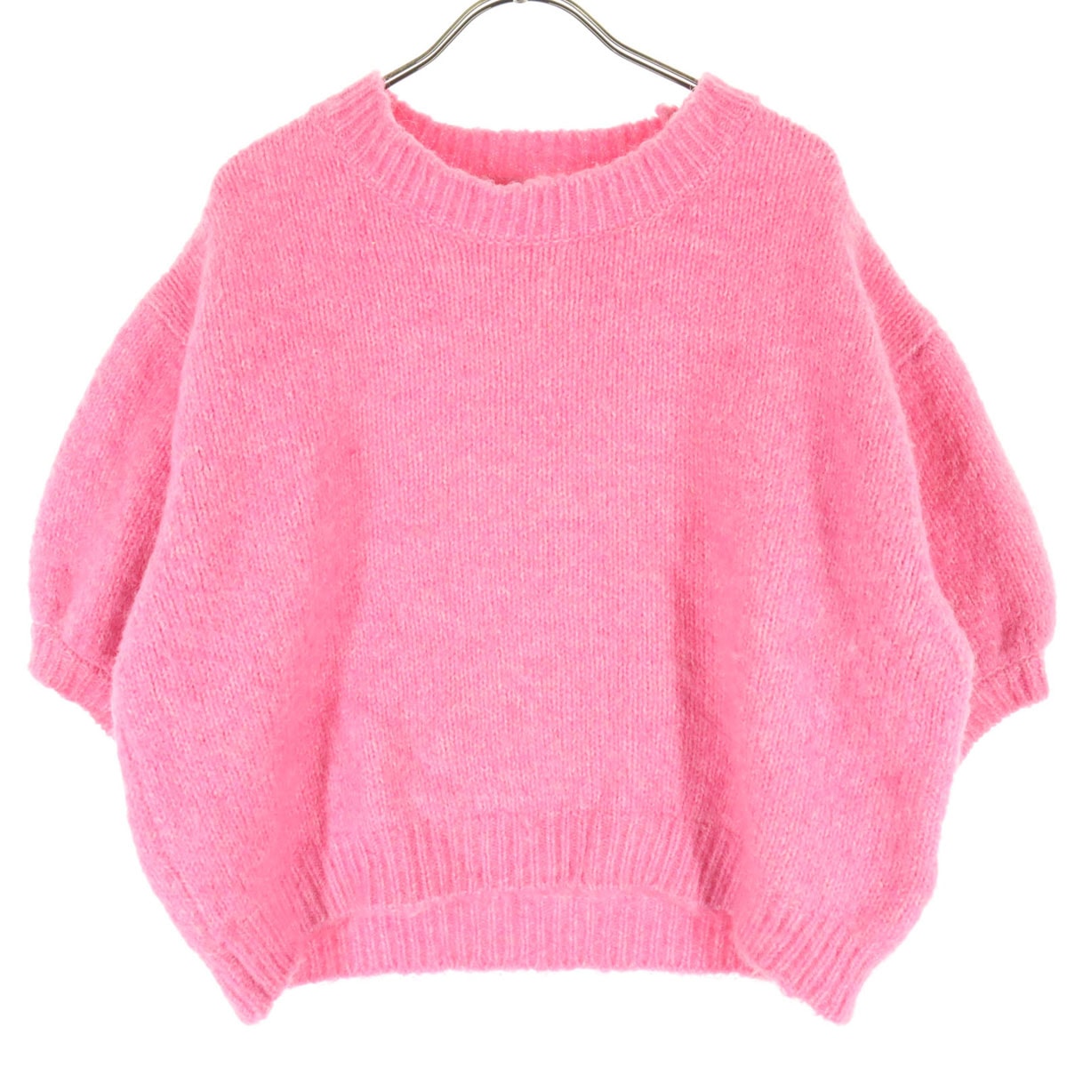 ZARA ザラ 半袖 ニット M ピンク