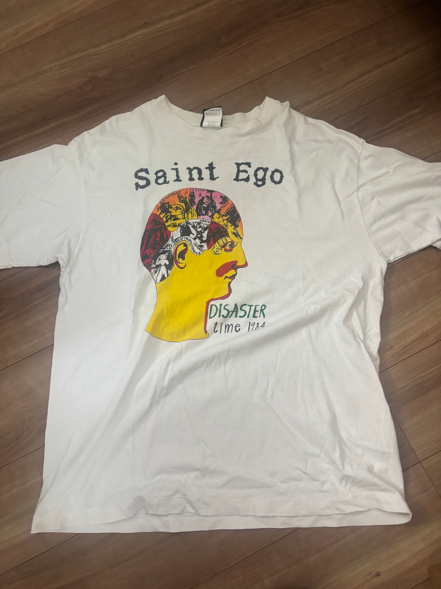 SAINT Mxxxxxx 22SS SS TEE BRAIN "White"