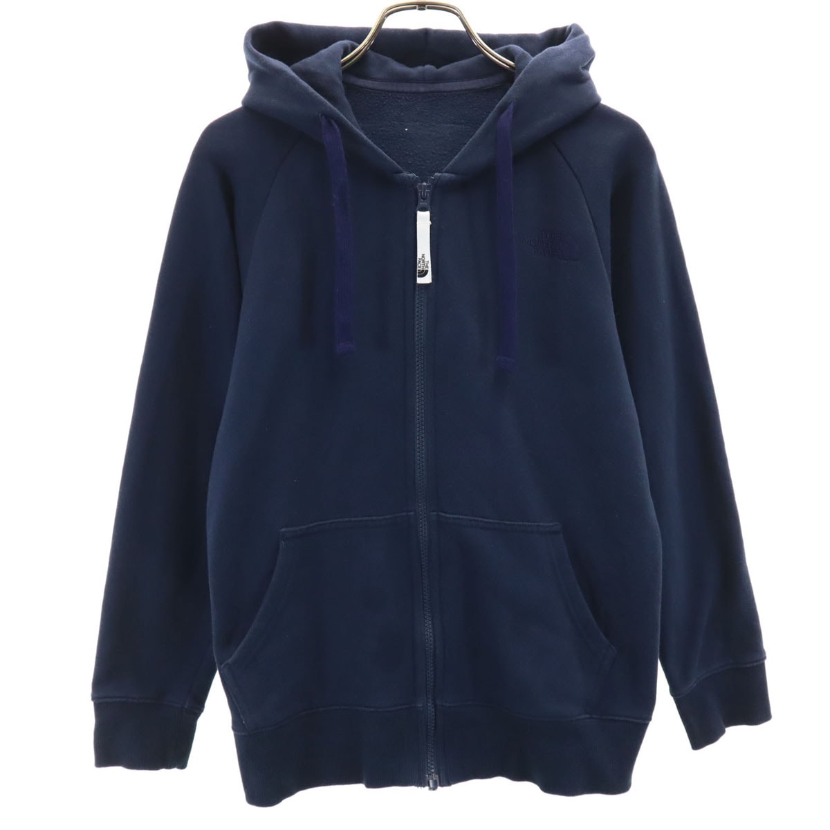 THE NORTH FACE ノースフェイス 長袖 スウェットパーカー ネイビー アウトドア NTW12442