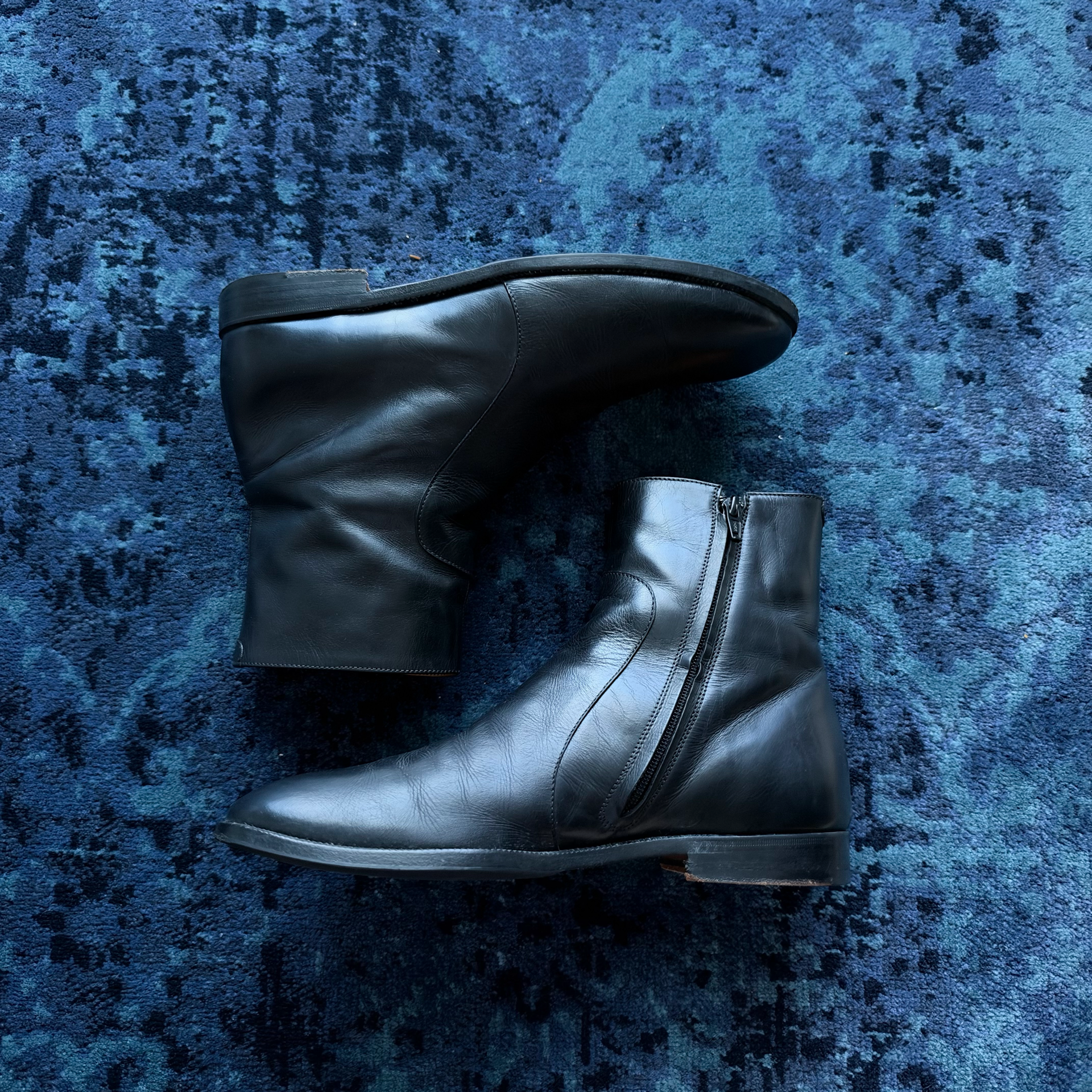 maison margiela プレーントゥ サイドジップ ブーツ 39