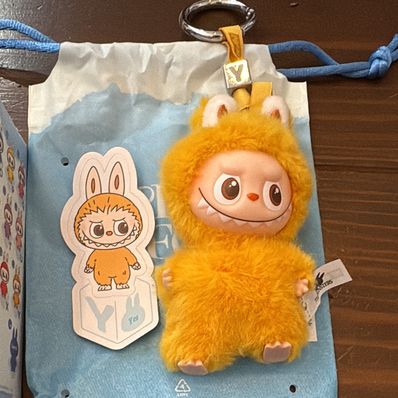 POP MART THE MONSTERS (LABUBU) Pin for Love Series-Vinyl Plush Pendant (N-Z) Y