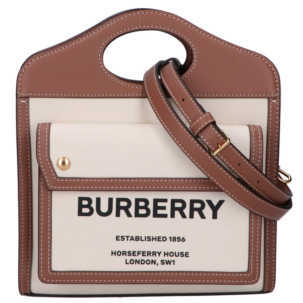 正規品バーバリー2wayハラコバッグ 新品・未使用(ワケあり)】バーバリー 新品未使用 80393611 ミニ