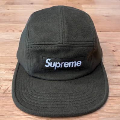 Supreme Wool Camp Cap "Olive" (24FW)