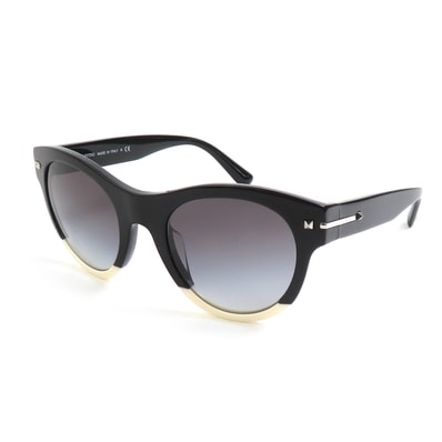 ヴァレンティノ ガラヴァーニ Valentino Garavani サングラス プラスチック ブラック×ホワイト レディース【中古】 h31160i