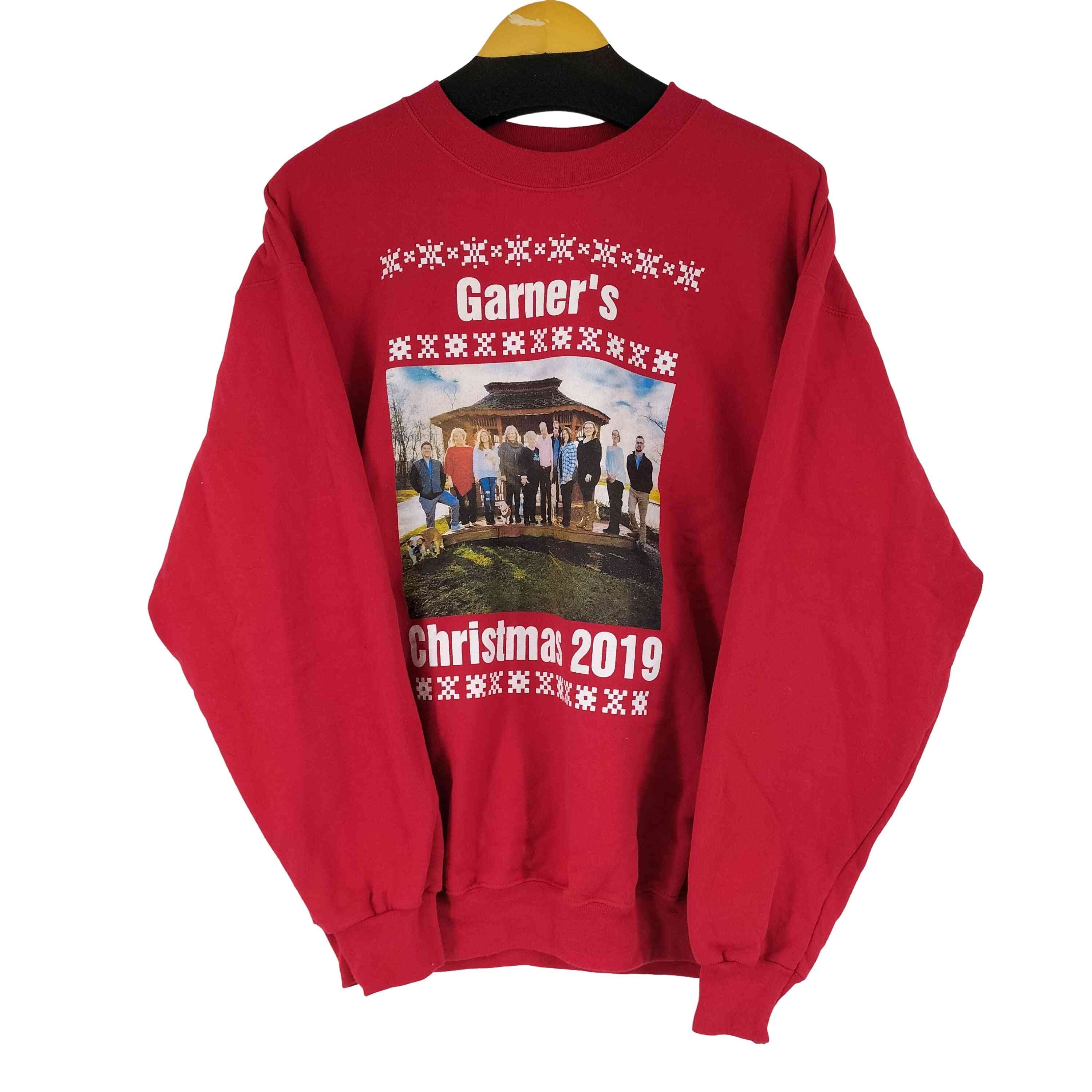 90S ファミリープリント クルーネックスウェット【1141939138552】