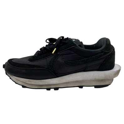 NIKE ナイキ スニーカー BV0073-002 × sacai LDV Waffle Triple Black サカイ LDV ワッフル トリプルブラック スニーカー ブラック系 モスグリーン系 27cm【中古】